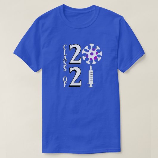 2021年Tシャツのクラス Tシャツ (デザイン正面)