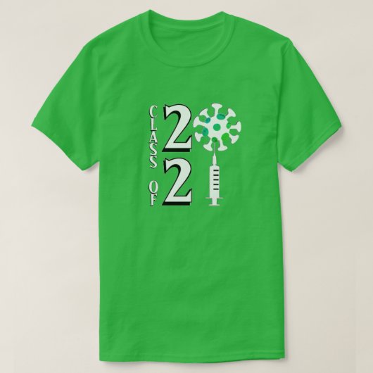 2021年Tシャツのクラス Tシャツ (デザイン正面)