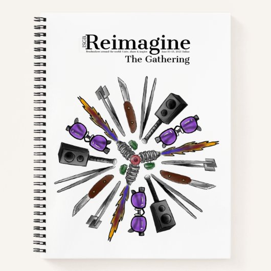 2021年Tシャツデザインジャンボスケッチ集 ノートブック (正面)