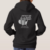 2021忘れ年20周年パトリオットデー911 20 パーカ (裏面)