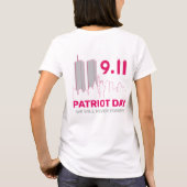 2021忘れ年20周年パトリオットデー911 20 Tシャツ (裏面)