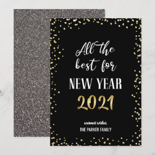 2021最高の年の新年向け  フェスティバル シーズンカード