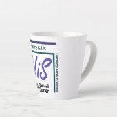 2021標準の女性の年間ディナーマグ カフェラテマグ (右アングル)