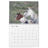 2021砂流域野生馬カレンダー カレンダー (3月 2026)