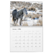 2021砂流域野生馬カレンダー カレンダー (1月 2026)