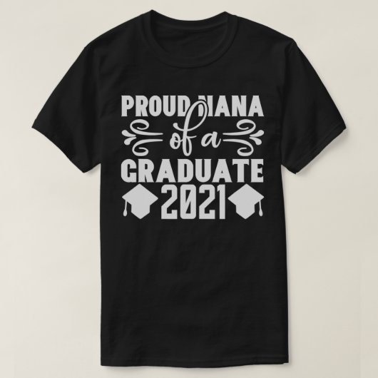 2021誇りを持った年卒業 Tシャツ (デザイン正面)