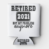 2021退職した私の問題はもはや休暇おもしろい 缶クーラー (正面)