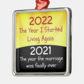 2021離婚お祝い メタルオーナメント (左)