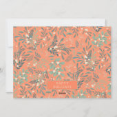 2021 おもしろい 2022ヤドリギメロンクリスマス写真 シーズンカード (裏面)