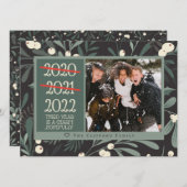 2021 おもしろい 2022年第3回クリスマスフォトカード シーズンカード (正面/裏面)