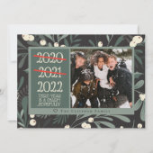 2021 おもしろい 2022年第3回クリスマスフォトカード シーズンカード (正面)