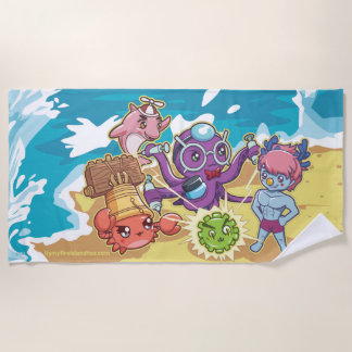 2021 – ワクチンのパワーアップビーチタオル ビーチタオル