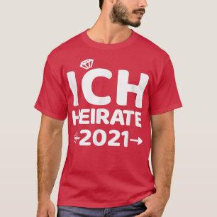2021 私、結婚する!花嫁のお別れパーティ Tシャツ