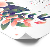 2021 花カレンダー ポスター (角)