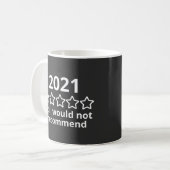 2021 (2)2021 One Star評価 コーヒーマグカップ (正面左)