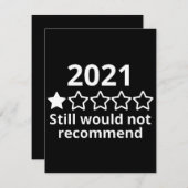 2021 (2)2021 One Star評価 セーブザデート (正面/裏面)