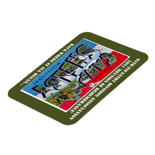 2021 65懇親会3インチx 4インチフレキシブルフォトマグネット マグネット (左側)