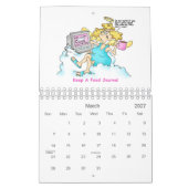 2021 Angel Midge -ダイエットおもしろいの重みの減少 カレンダー (3月 2027)