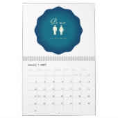 2021 Bloggessカレンダー カレンダー (1月 2027)