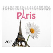 2021 Calendar Paris，フランス カレンダー (カバー)