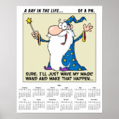 2021 Calendar Project Management ポスター (正面)