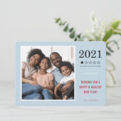 2021 DO NOT RECOMMEND おもしろい 1つ星の青い赤 シーズンカード (スタンド正面)