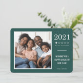 2021 DO NOT RECOMMENDED おもしろい 1つ星の評価グリーン シーズンカード (スタンド正面)