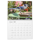 2021 For the Birds カレンダー (1月 2027)