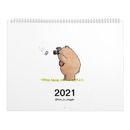 2021 foto_in_viaggioカレンダー カレンダー (カバー)