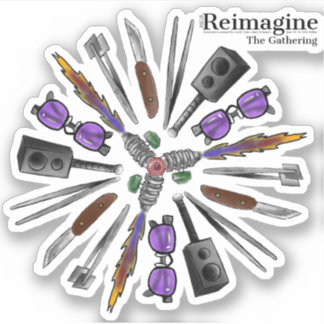 2021 Gathering Tシャツデザインシール シール