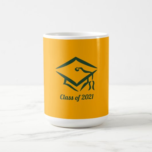 2021 GLDGRNの卒業クラス コーヒーマグカップ (中央)