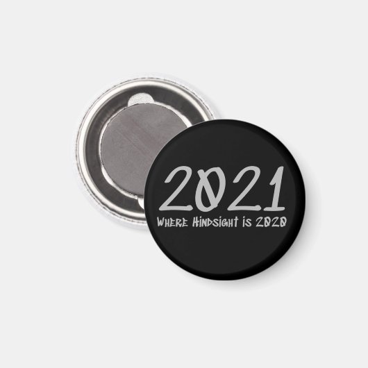 2021 Hindsight is 2020 マグネット (正面/裏面)