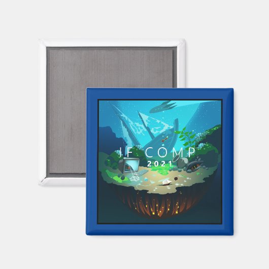 2021 IFComp マグネット (正面/裏面)