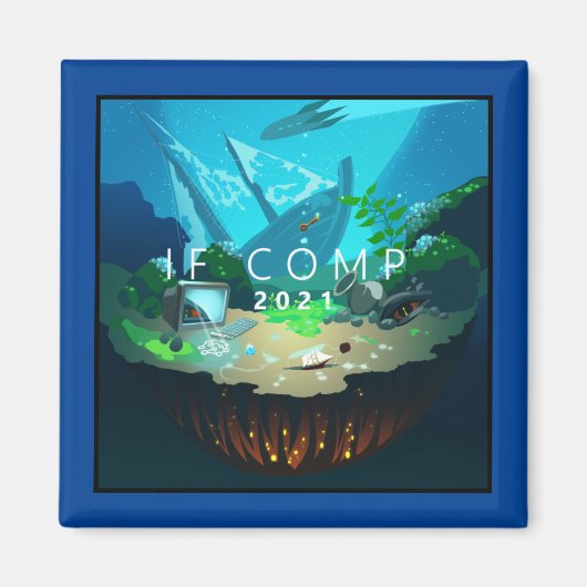 2021 IFComp マグネット (正面)