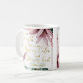2021 JW年文字-保 Calm and Show Trust Mug コーヒーマグカップ (正面左)