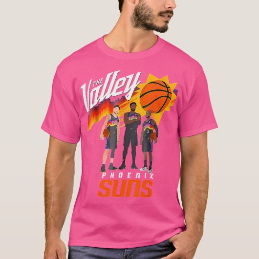2021 P.Hoenixs Suns Playoffs Rally The Valley-Mens Tシャツ (正面)