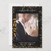 2021 Ringing in the new Year Verlobung Foto (正面)