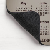 2021 San Telmo Grey Calendar by Janz Mouse pad マウスパッド (コーナー)