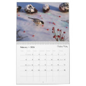 2021 Silverwebforge 3Dランドスケープカレンダー カレンダー (2月 2026)