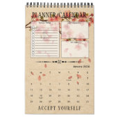 2021 Sober & Clean:回収引用文ギフトプランナー カレンダー (1月 2026)