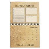 2021 Sober & Clean:回収引用文ギフトプランナー カレンダー (2月 2026)