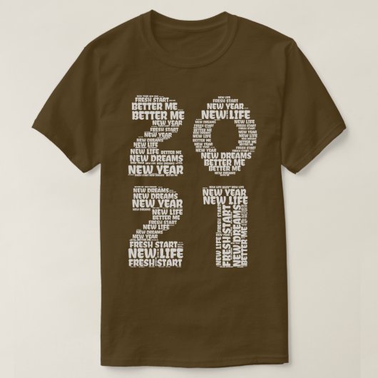 2021 Tシャツ (デザイン正面)