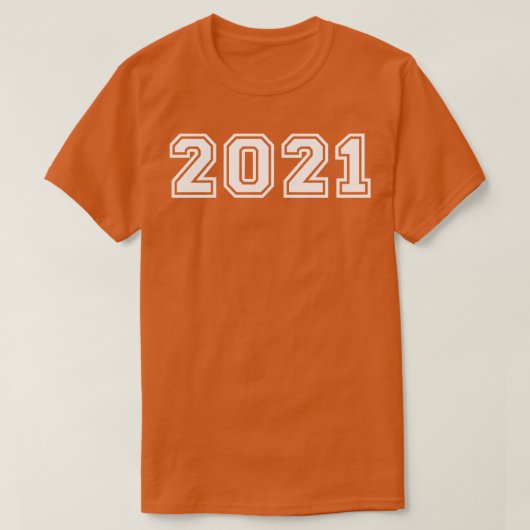 2021 Tシャツ (デザイン正面)