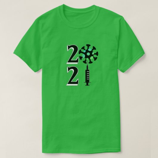 2021 Tシャツ (デザイン正面)