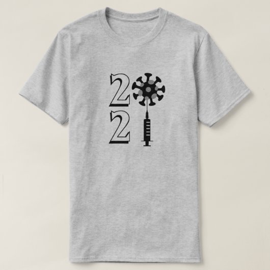 2021 Tシャツ (デザイン正面)