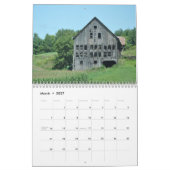 2021 Vermont Barns – カレンダー (3月 2027)