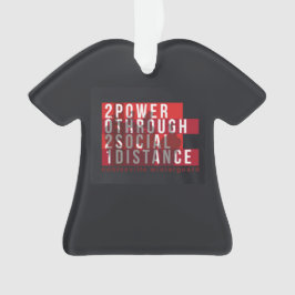 2021 Winter Guard - Power Through Social Distance  オーナメント