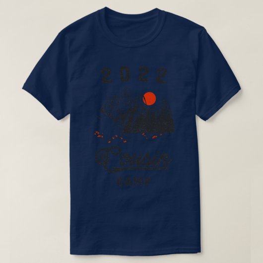 2022いとこキャンプ2 Tシャツ (デザイン正面)