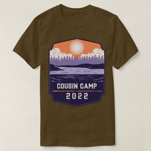 2022いとこキャンプ Tシャツ (デザイン正面)