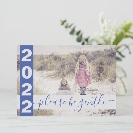 2022おもしろいやさしい写真青 シーズンカード (スタンド正面)